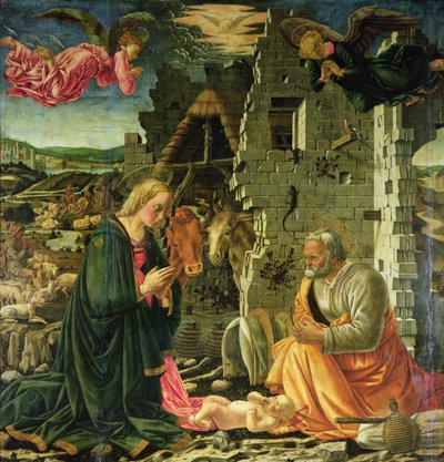 La Nativité, 1465-70 - Fra Filippo Lippi